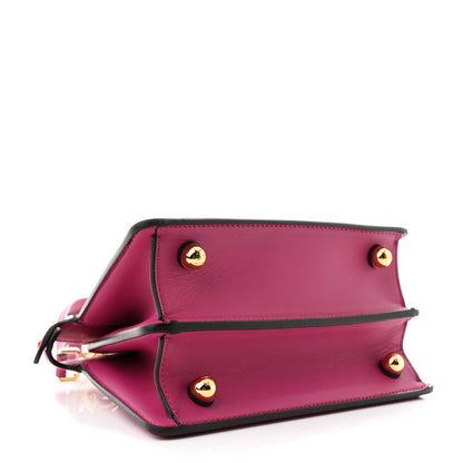 Fendi Shiny Nappa Petite Peekaboo I SEE U Satchel Ciclamino Pilar 4 of 13