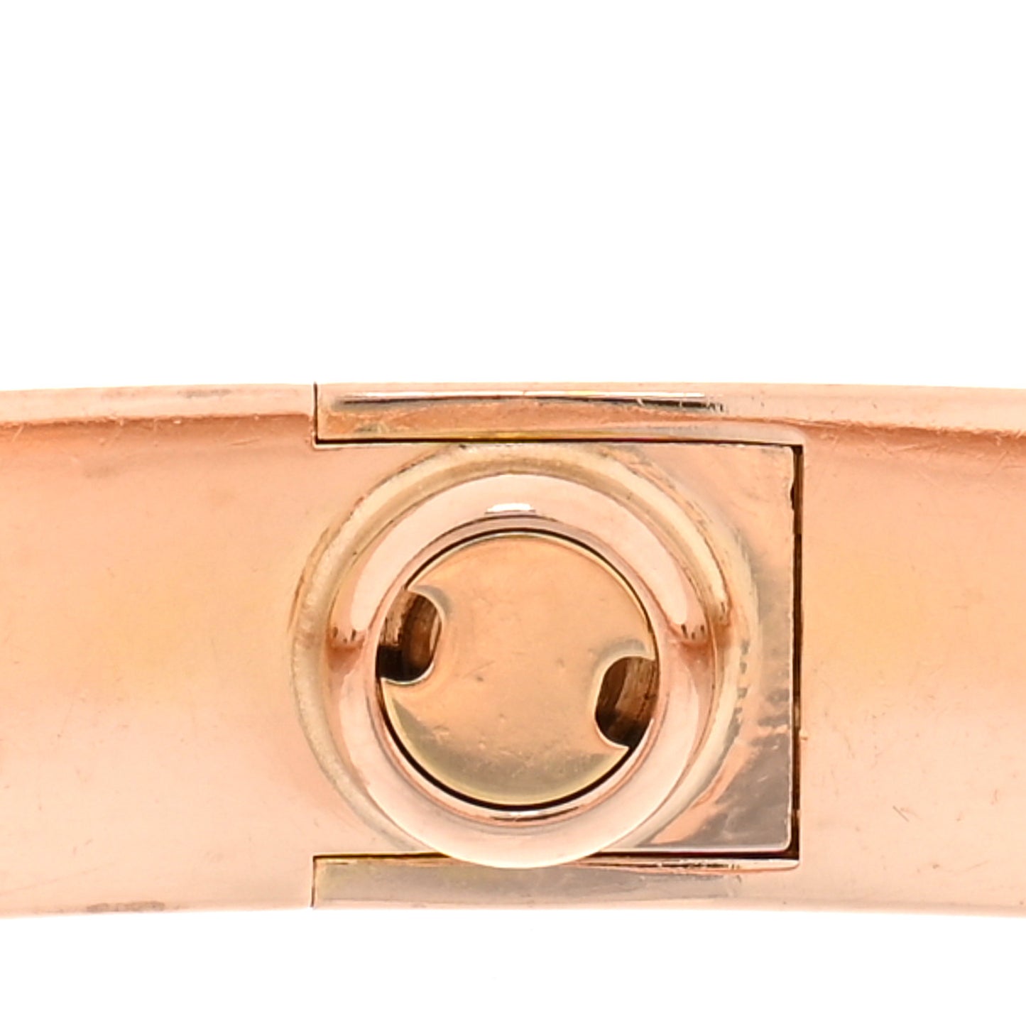 18K Pink Gold LOVE Bracelet 17