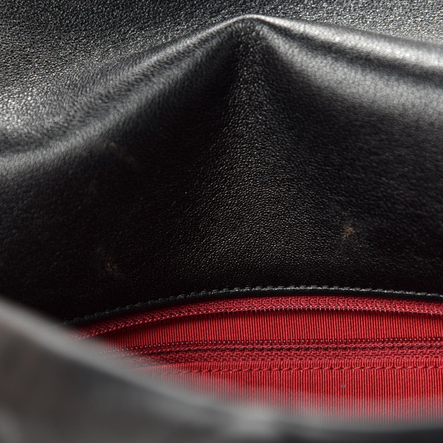 Goatskin Quilted Large Chanel 19 Flap Black