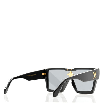 Louis Vuitton Acetate Swarovski Crystal Cyclone Sunglasses Z1578W Black 4 of 9