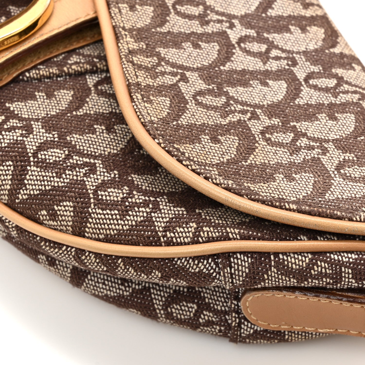 Christian Dior Monogram Saddle Bag Brown 13 of 15