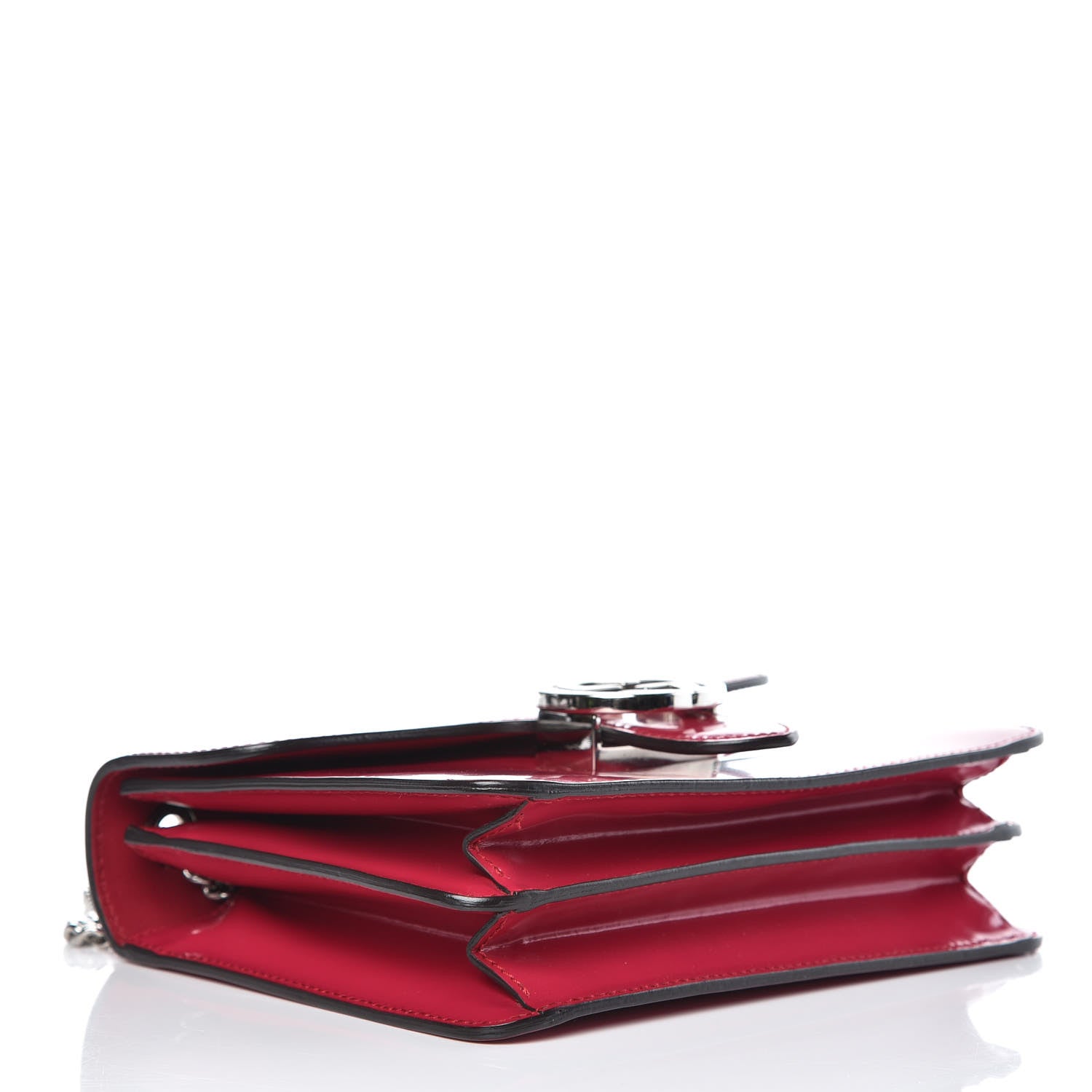 Gucci Shade Lux Calfskin Small Interlocking G Shoulder Bag Petunia 4 of 12