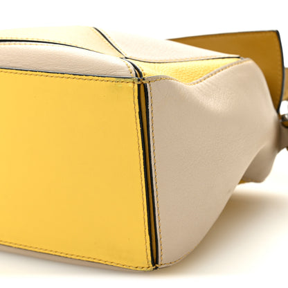 Loewe Grained Calfskin Small Puzzle Bag Ocre Yellow 10 of 13
