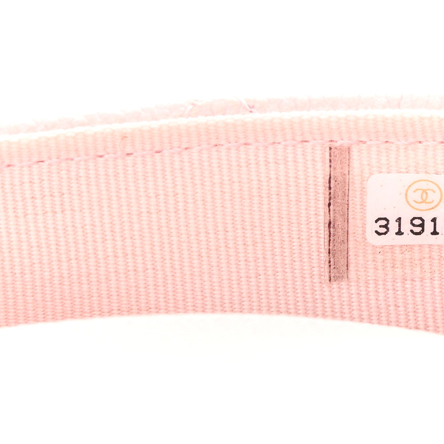 Caviar Quilted Glasses Case With Chain Light Pink