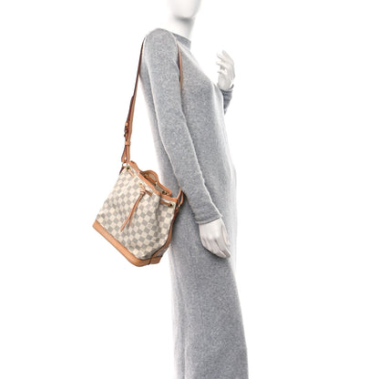 Louis Vuitton Damier Azur Noe BB 2 of 12