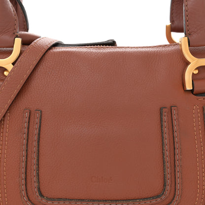 Chloe Calfskin Small Marcie Satchel Tan 8 of 13