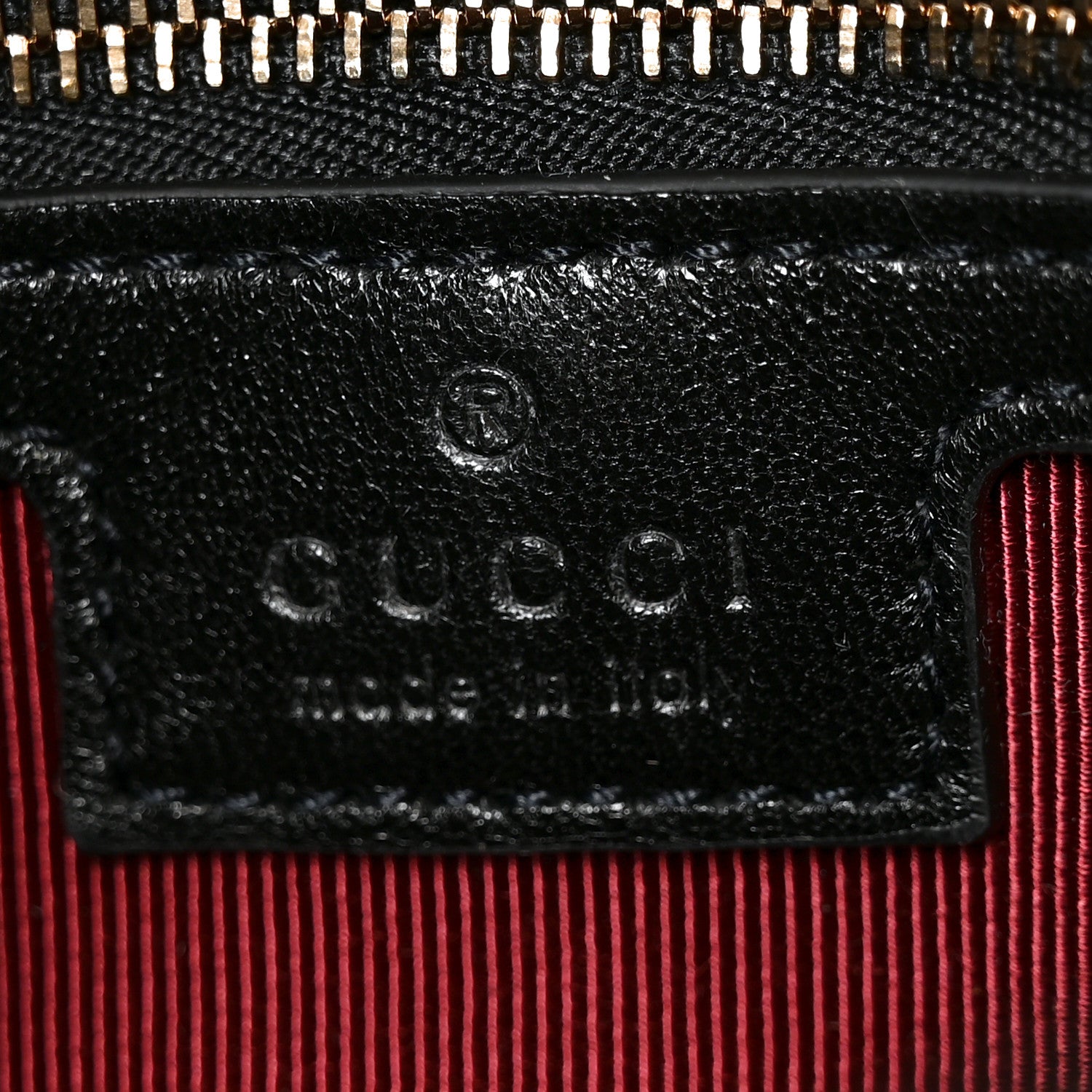 Gucci Lambskin Matelasse Medium GG Marmont Shoulder Bag Black 6 of 9