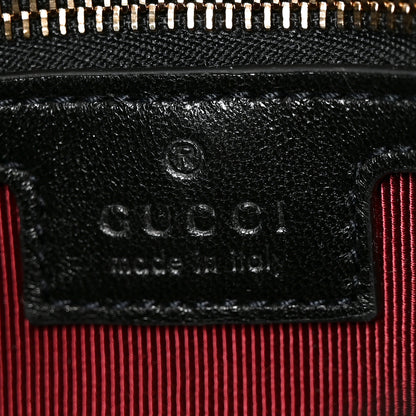 Gucci Lambskin Matelasse Medium GG Marmont Shoulder Bag Black 6 of 9