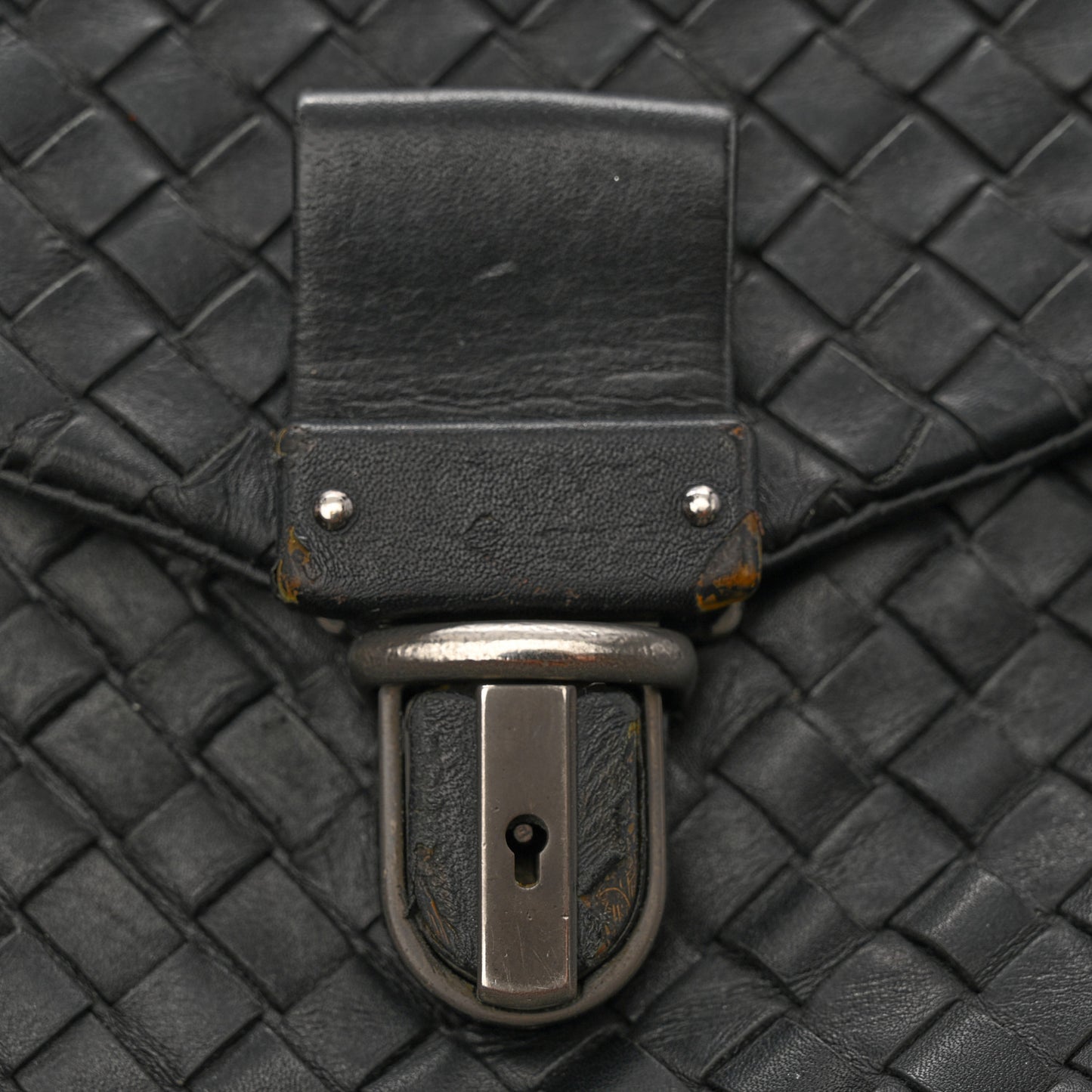 Intrecciato VN Briefcase Black