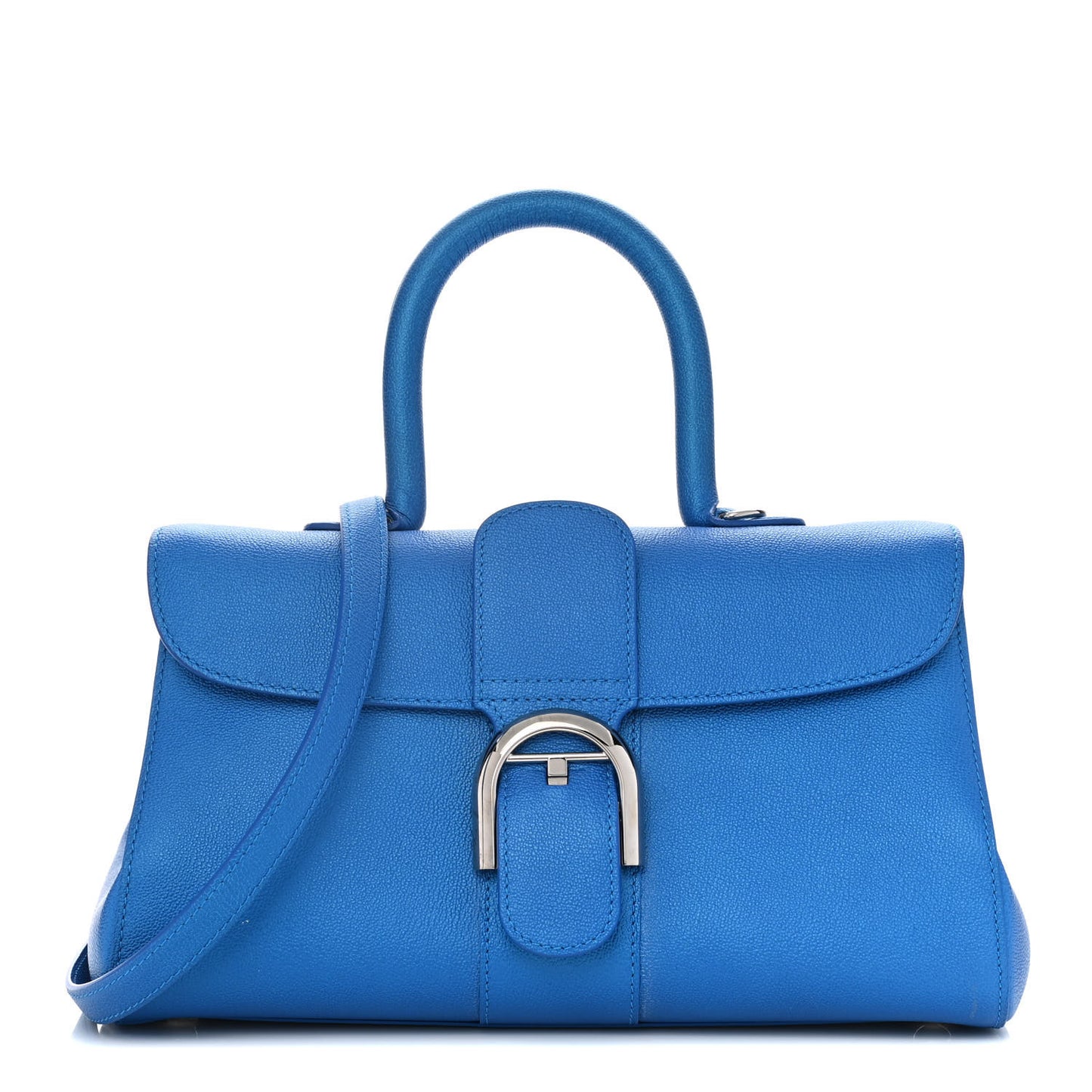 Calfskin Mini Brillant East West Satchel Satin Electric