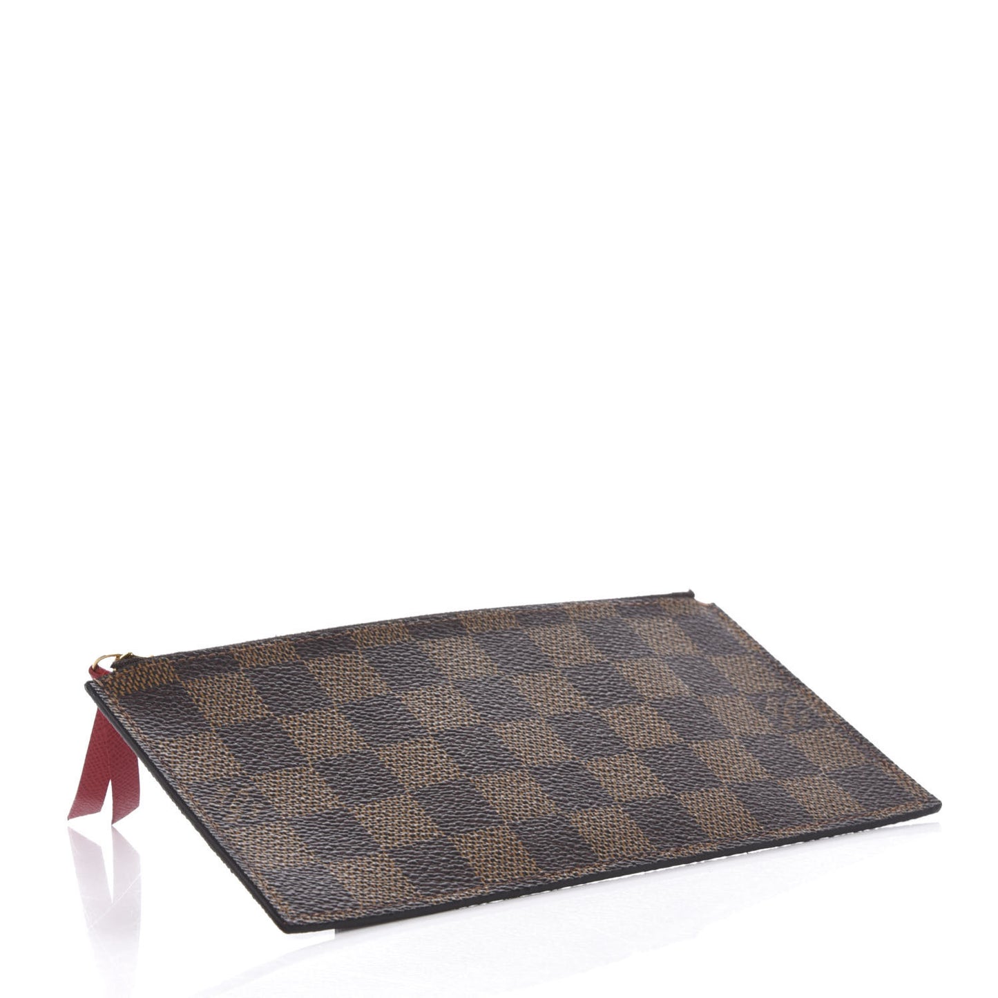 Damier Ebene Felicie Chain Wallet Zippered Insert