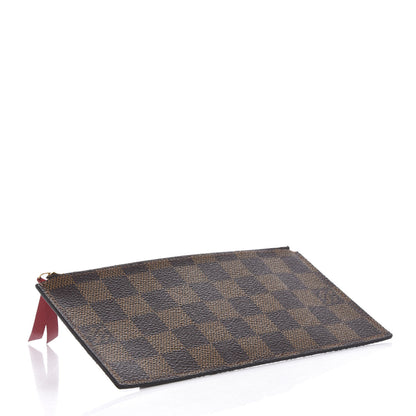 Louis Vuitton Damier Ebene Felicie Chain Wallet Zippered Insert 4 of 6
