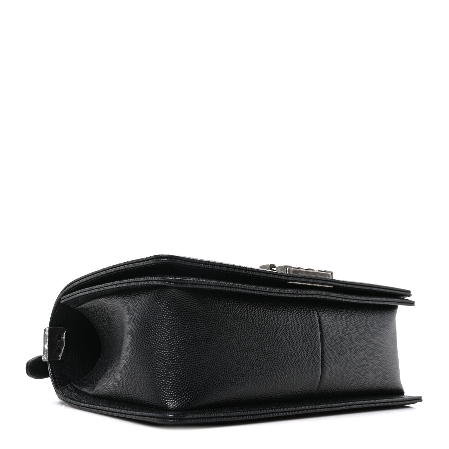 Caviar Quilted Medium Boy Flap Black