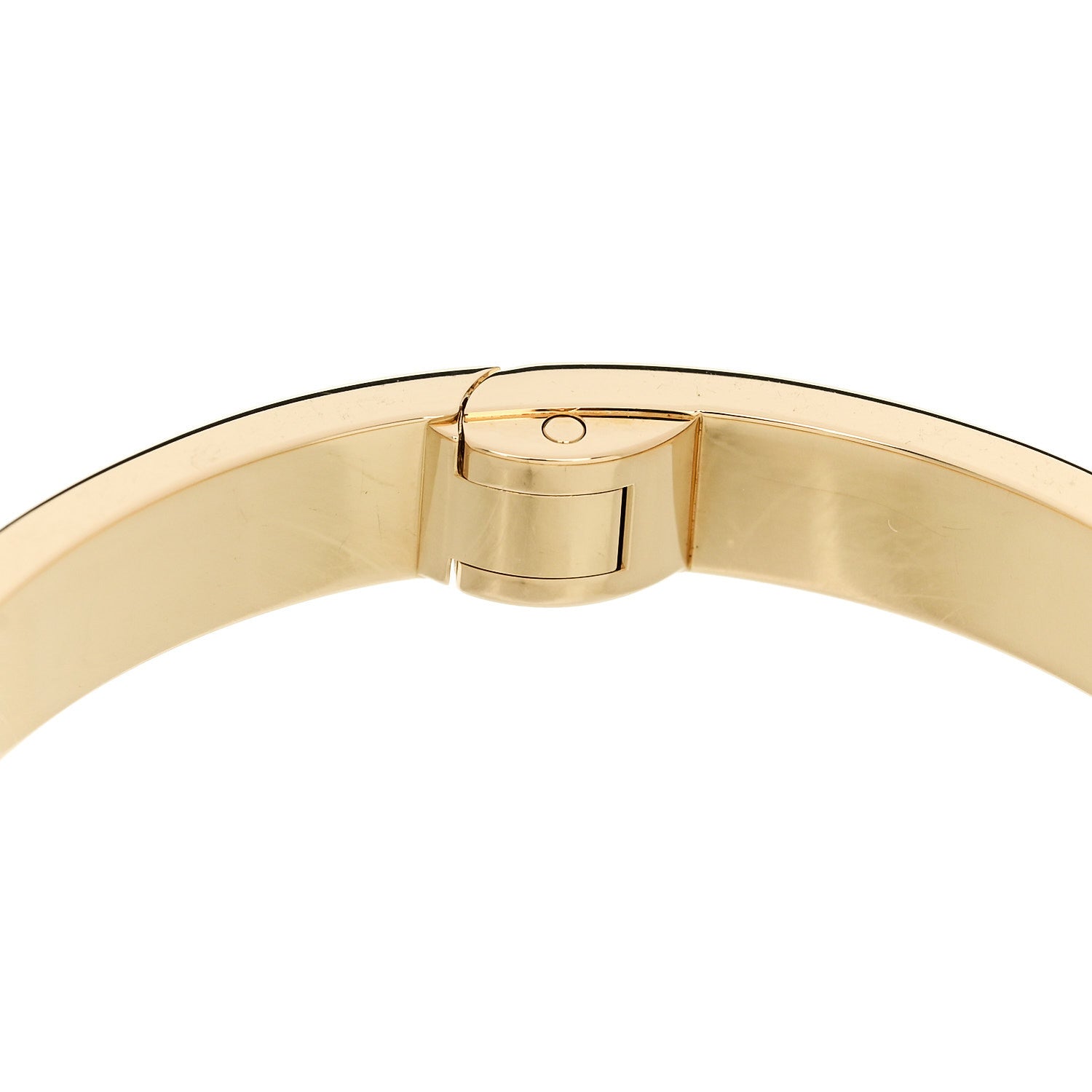 Cartier 18K Yellow Gold LOVE Single Screw Bracelet 16 7 of 9