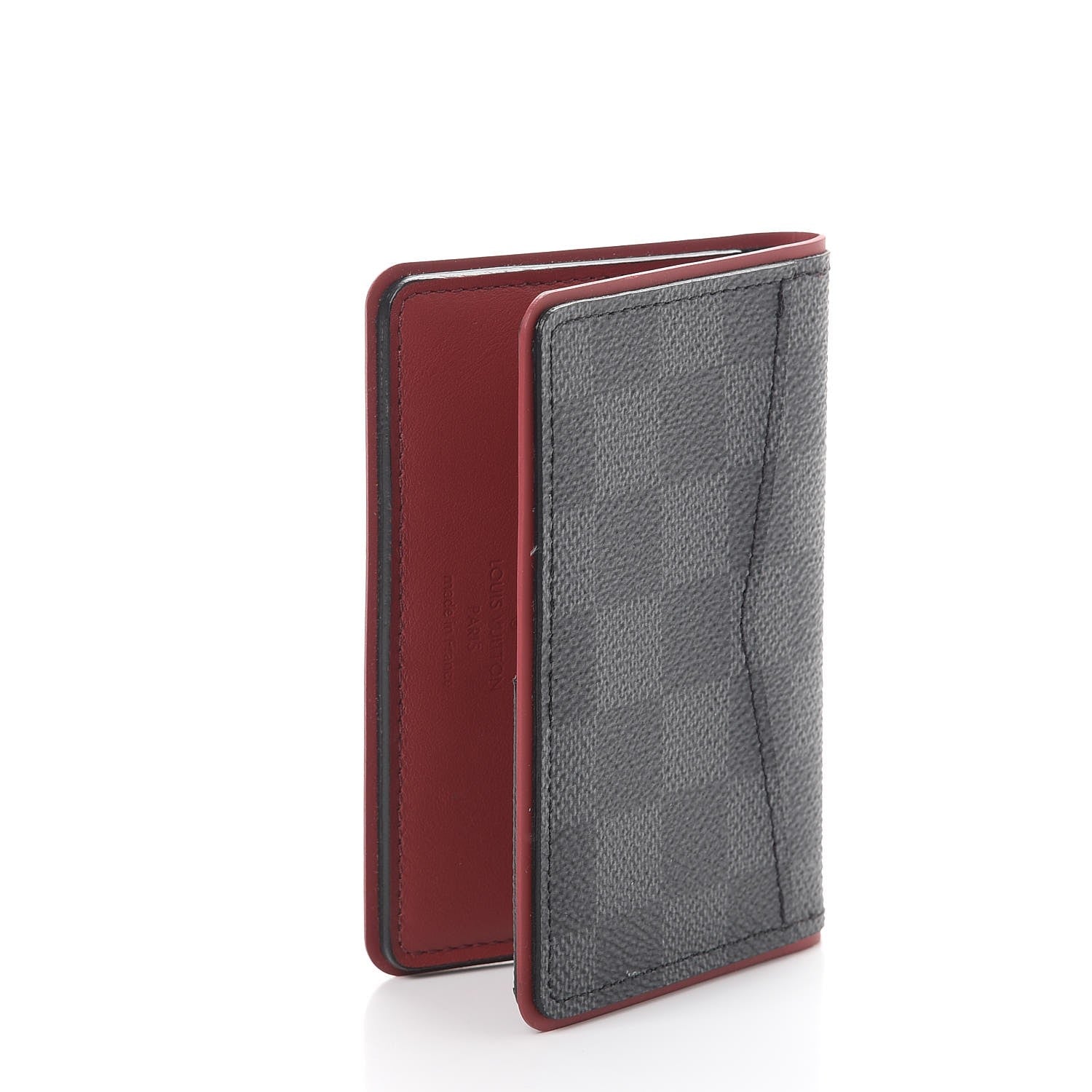 Louis Vuitton Damier Graphite Pocket Organizer Bordeaux 3 of 10