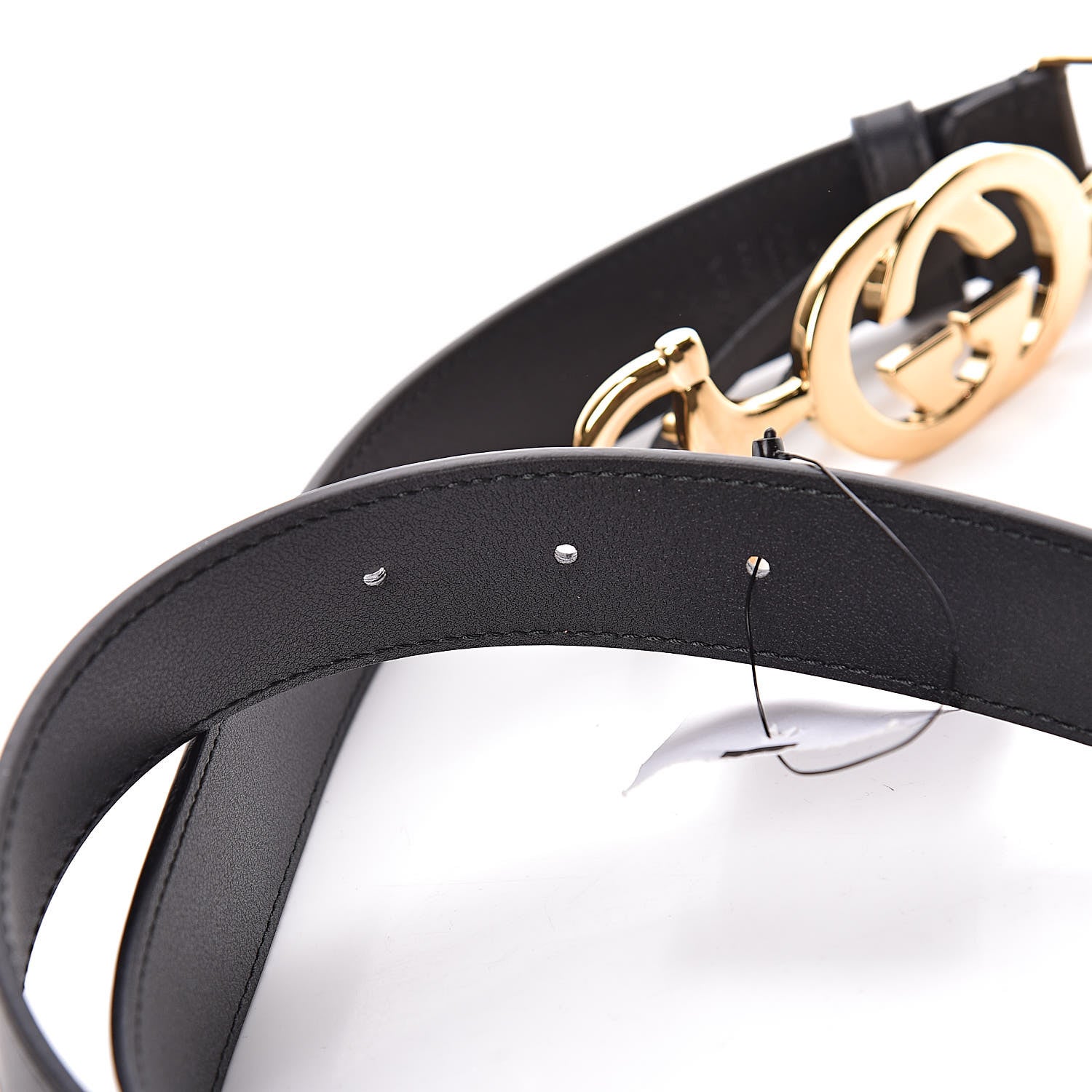 Gucci Calfskin Zumi 30mm Belt 70 28 Black 6 of 6