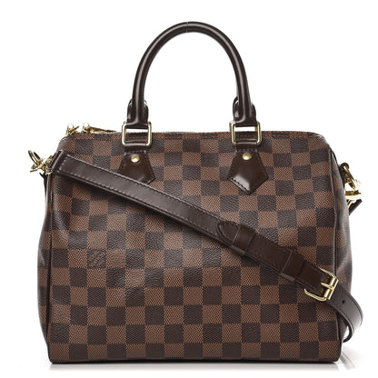 Louis Vuitton Damier Ebene Speedy Bandouliere 25 1 of 8