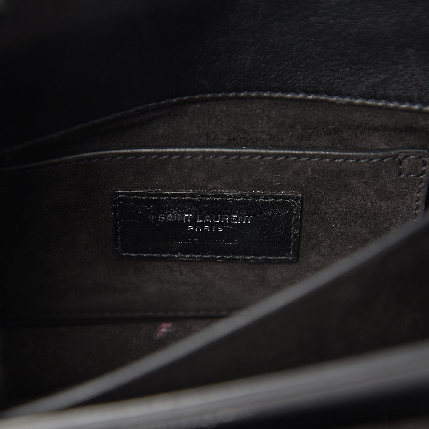 Calfskin Studded Small Monogram Sunset Black