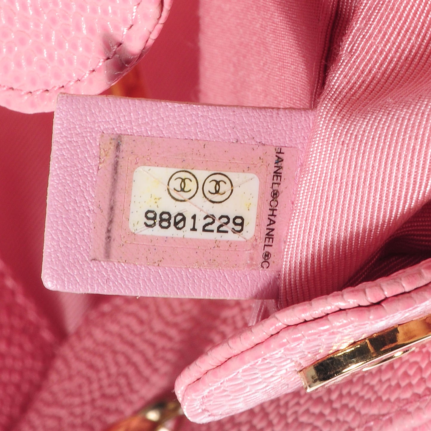 Caviar Petit Shopping Tote PST Pink