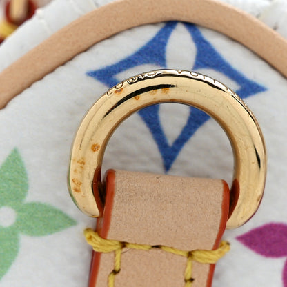Louis Vuitton LV X TM Monogram Micro Speedy Bag Charm White 5 of 6