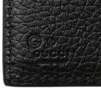 Gucci Dollar Calfskin Medium GG Marmont Wallet Black 6 of 9