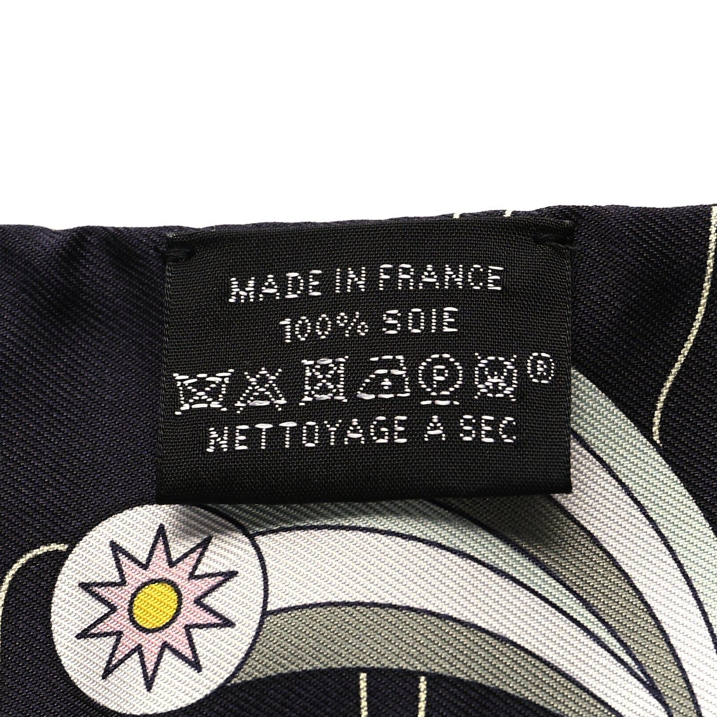 Silk Odyssey Twilly Black Bleu Ciel Rose