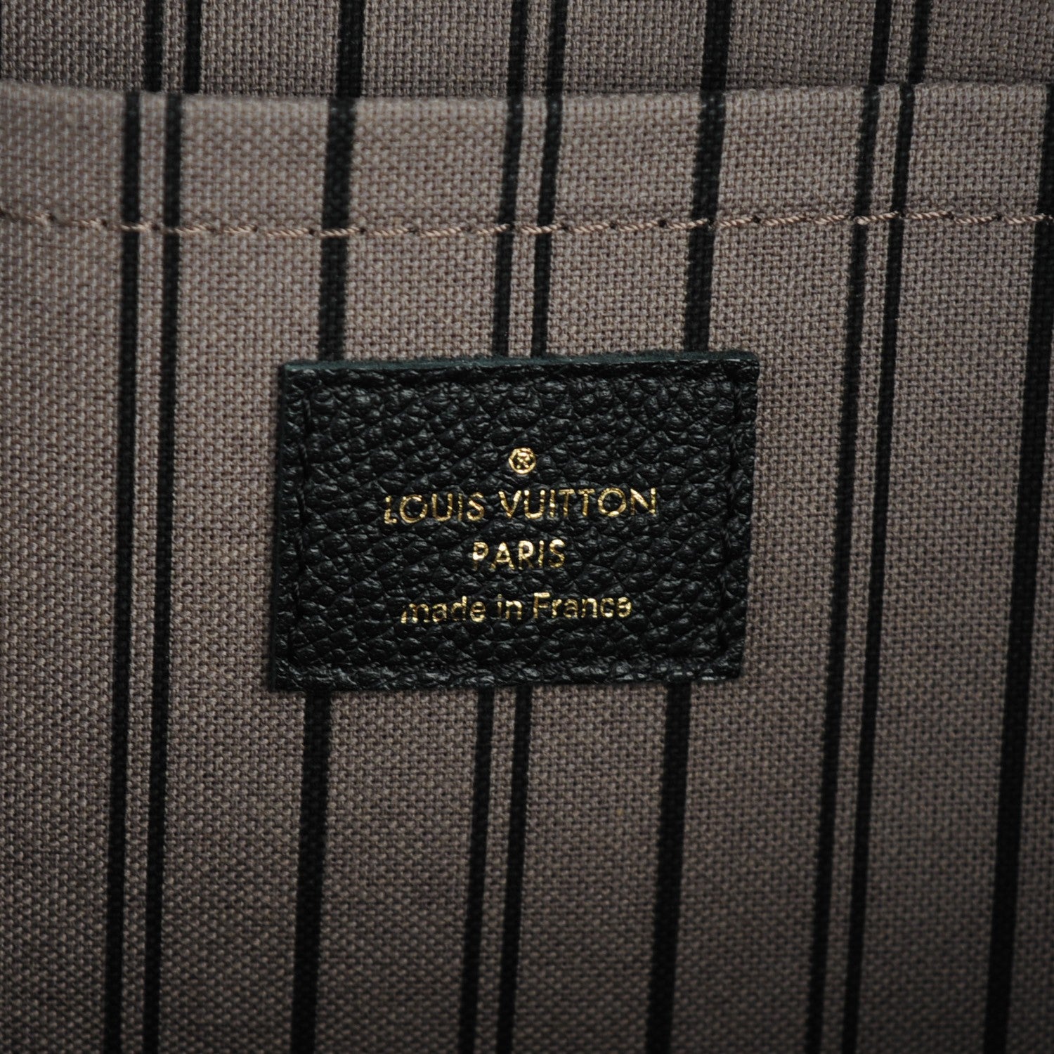 Louis Vuitton Empreinte Montaigne GM Black 6 of 7