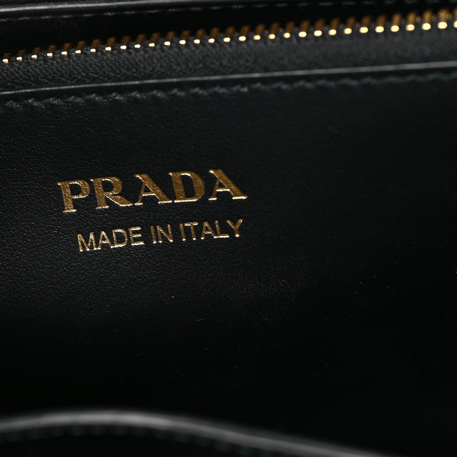 Prada Saffiano Cuir Calfskin Medium Monochrome Top Handle Tote Black 6 of 10