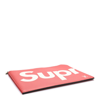 Louis Vuitton X SUPREME Epi Pochette Jour GM Red 4 of 6