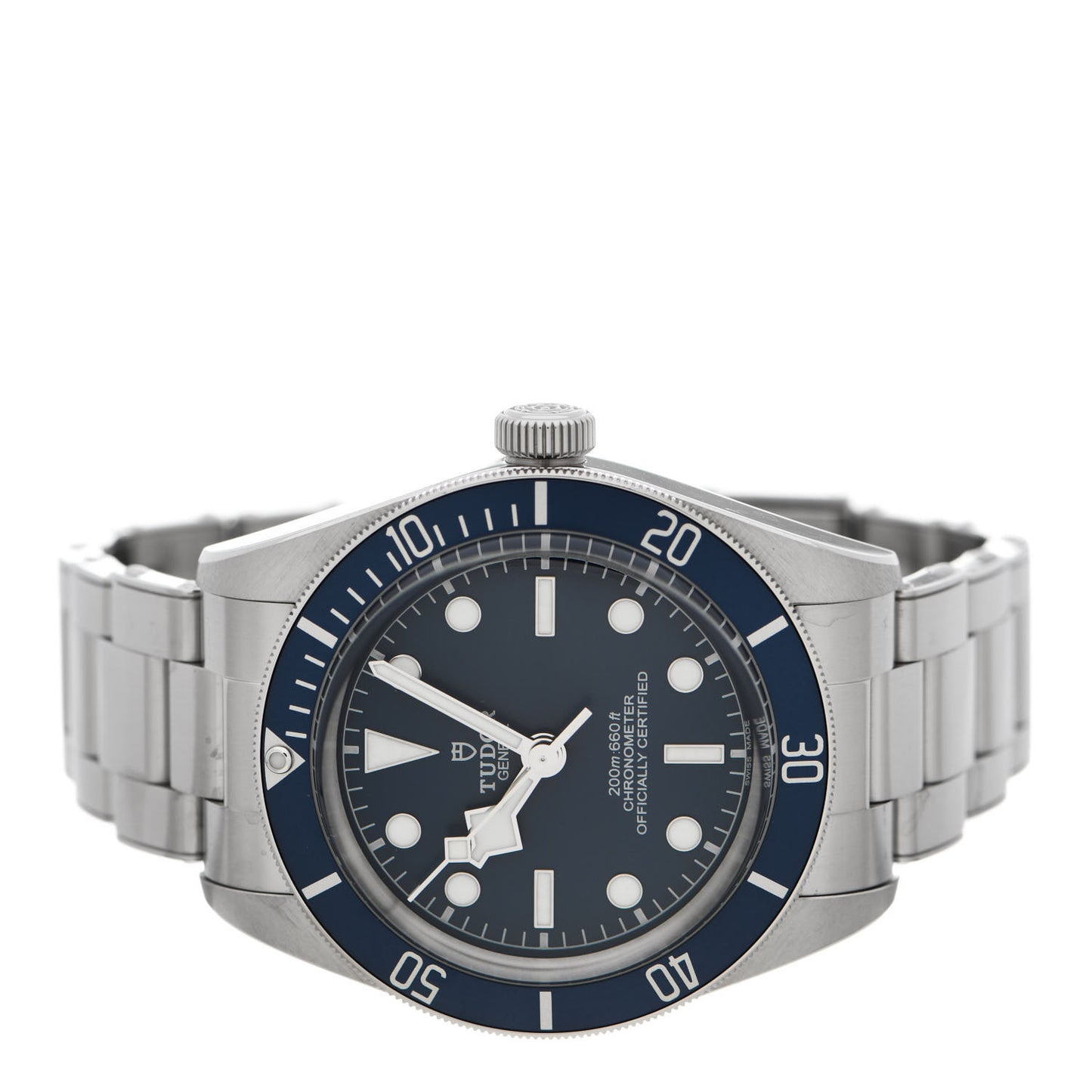 Stainless Steel 39mm Black Bay Fifty Eight Automatic Watch Blue 79030B