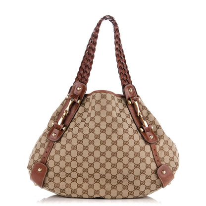 Gucci Monogram Medium Pelham Shoulder Bag Brown 1 of 7