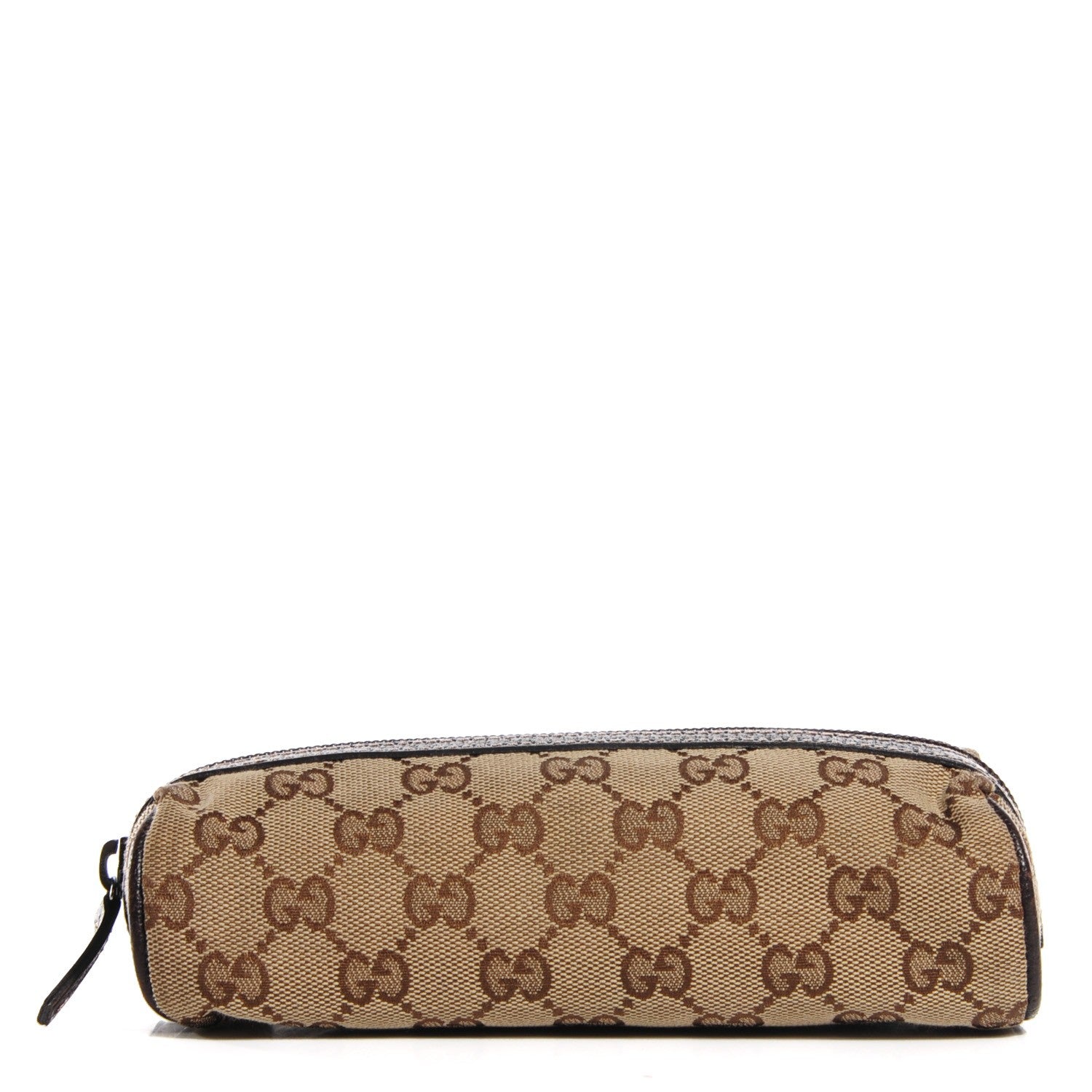 Gucci Monogram Small Balthus Cosmetic Case Dark Brown 1 of 8