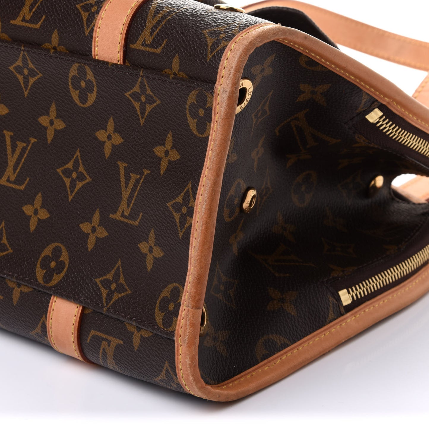Monogram Sac Baxter PM Dog Pet Carrier