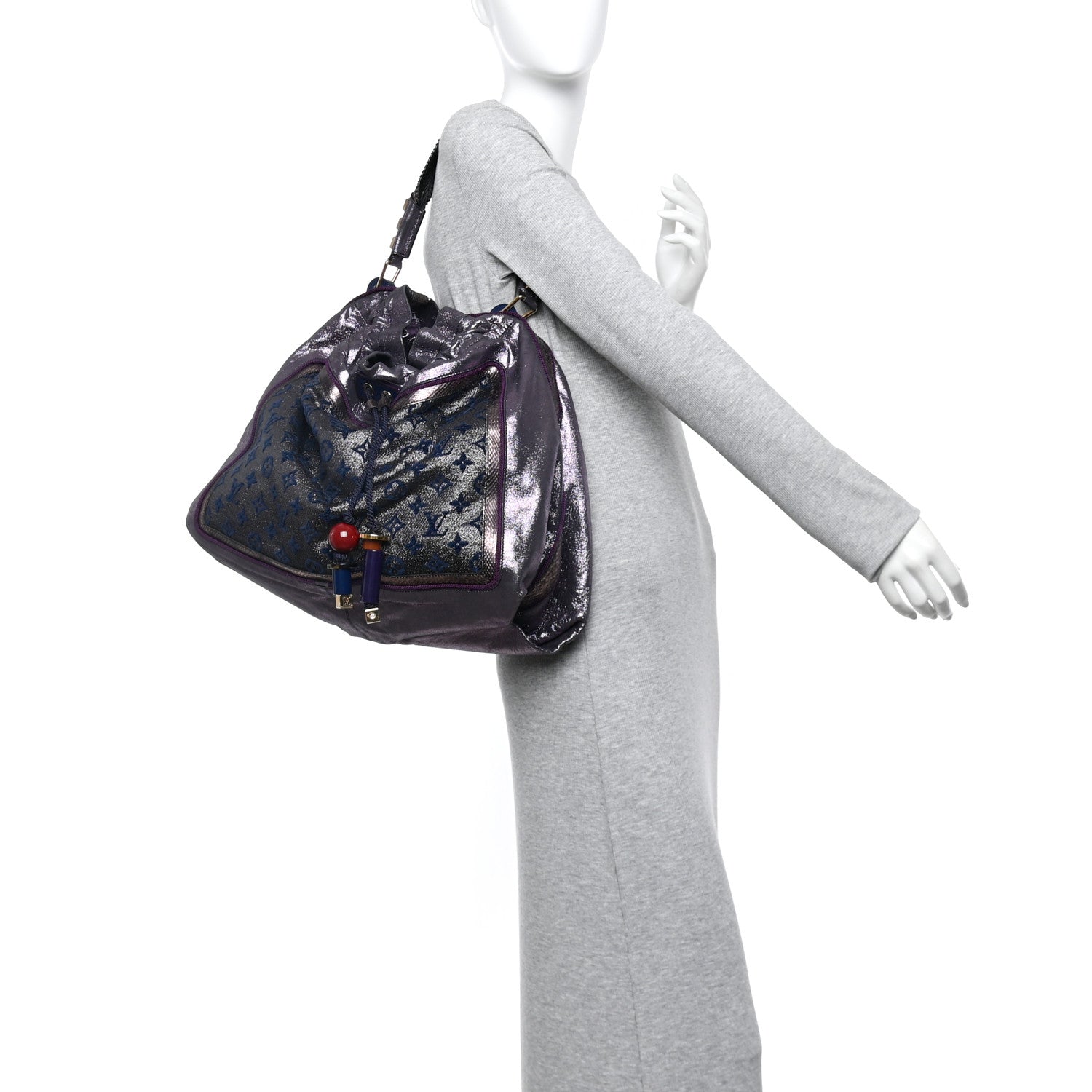 Louis Vuitton Monogram Lurex Bluebird 2 of 12