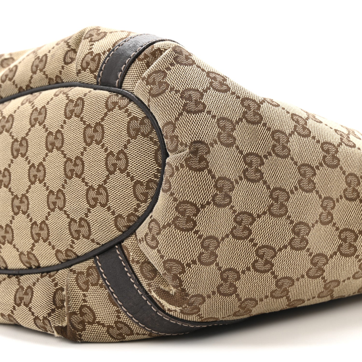 Gucci Monogram Medium D Gold Ring  Brown 11 of 12