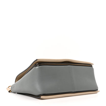 Celine Shiny Smooth Calfskin Medium Frame Shoulder Bag Grege Storm 4 of 10