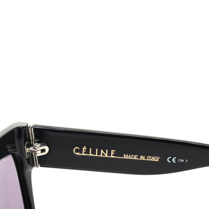 Celine Polarized ZZ Top Sunglasses CL 41756 Black 6 of 7