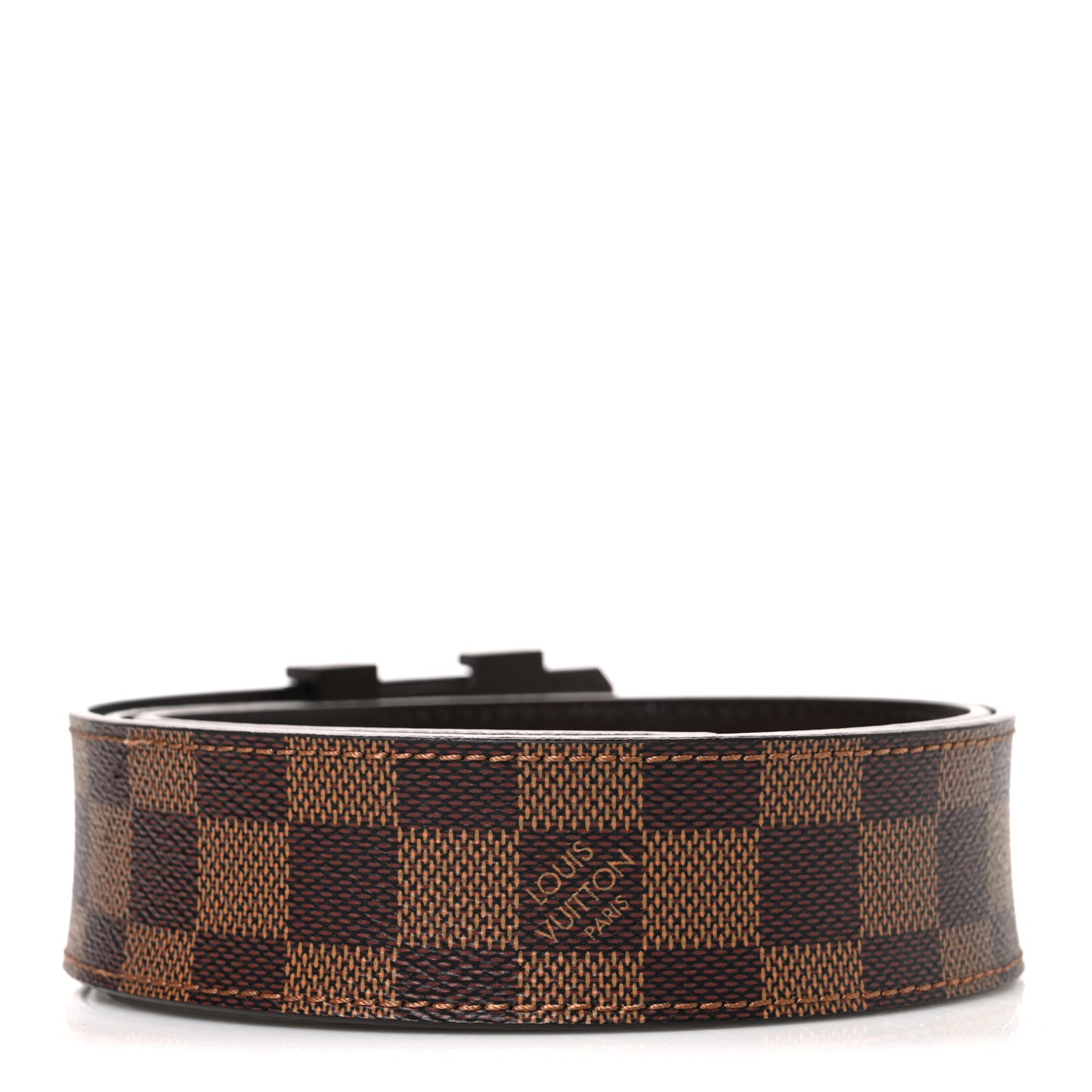 Damier Ebene 40mm LV Initiales Belt 90 36