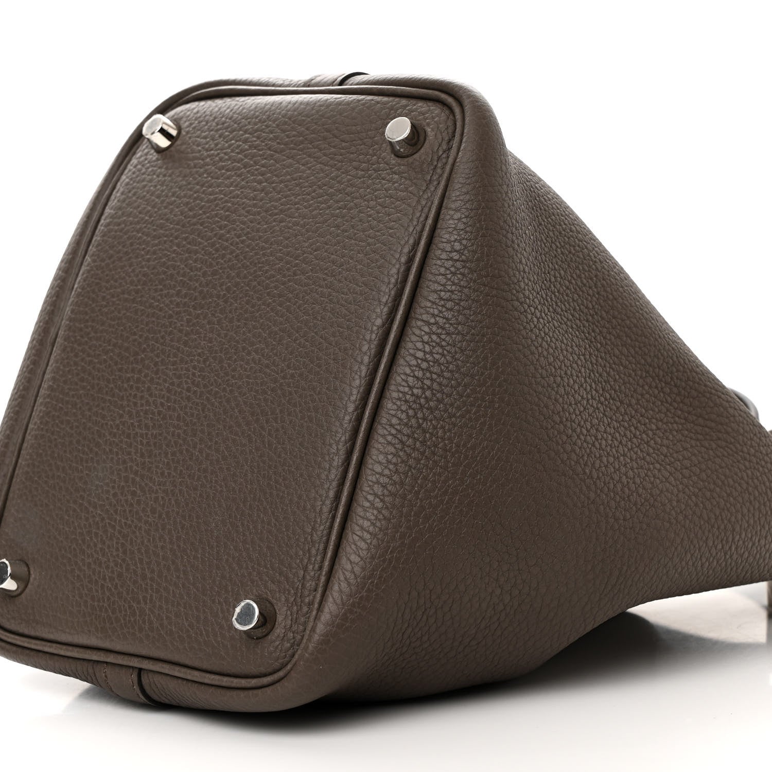 Hermes Taurillon Clemence Picotin Lock 18 PM Etain 9 of 10