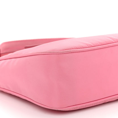 Prada Tessuto Nylon Mini Re-Edition 2000 Bag Begonia 10 of 13