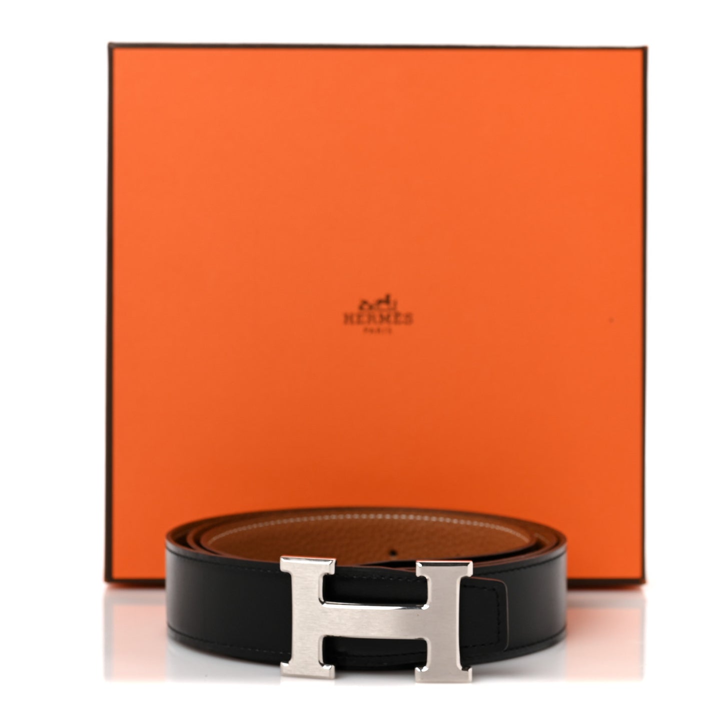 Box Togo 32mm Constance H Belt 105 Black Gold
