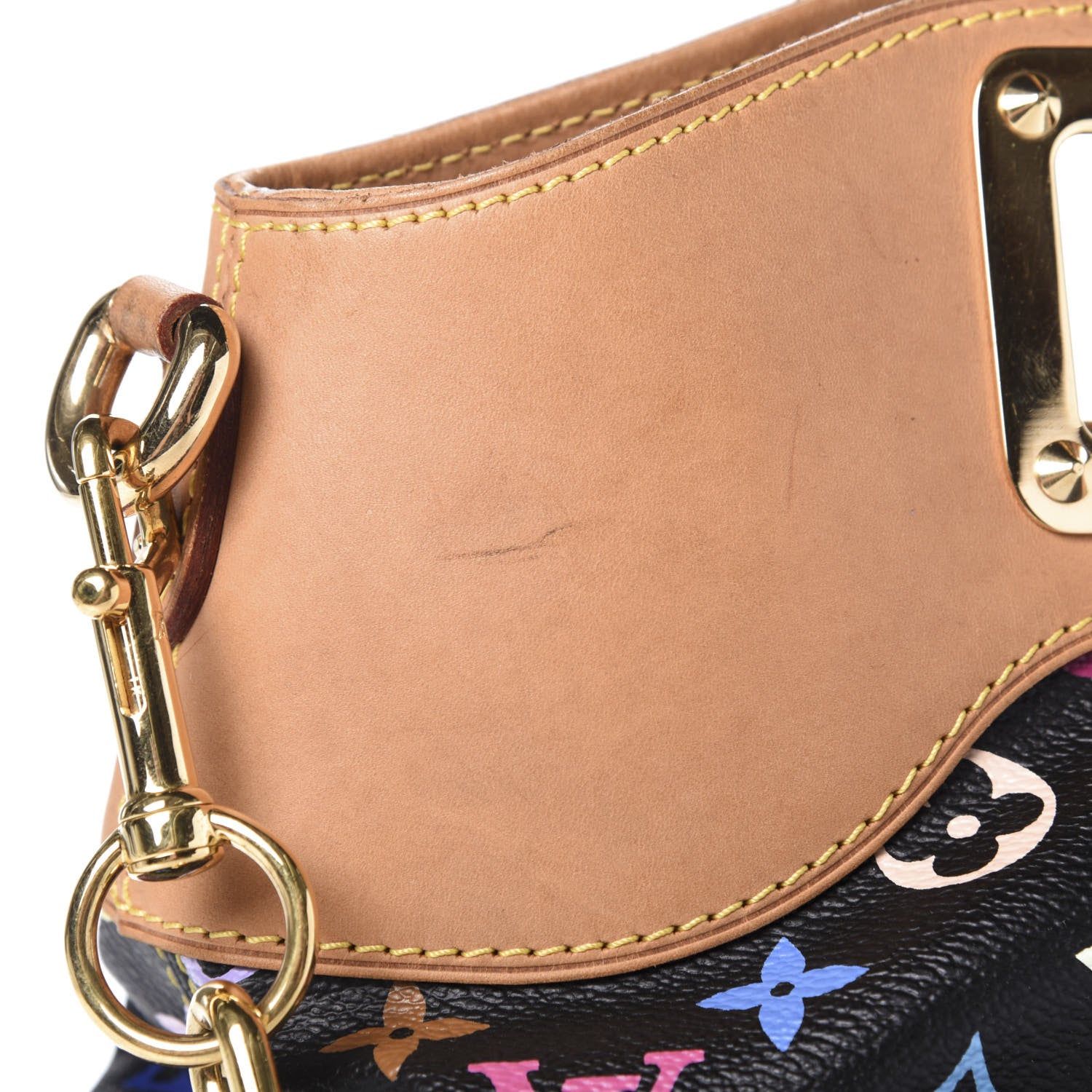 Louis Vuitton Monogram Multicolor Judy MM Black 12 of 15