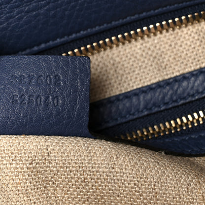 Gucci Monogram Cellarius Calfskin Tote Beige Ebony Blue 7 of 12