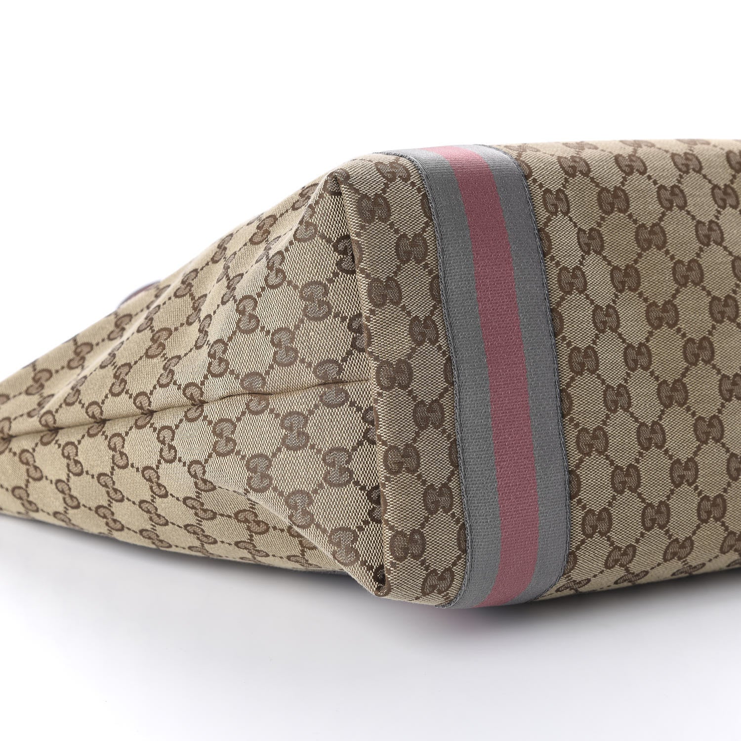 Gucci Monogram Patent Web Large Jolie Tote Pink 6 of 10