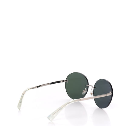 Chanel Mirrored Round Sunglasses 4216 Purple 4 of 7