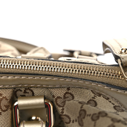 Gucci Monogram Medium Sukey Top Handle Bag Golden Beige 11 of 11