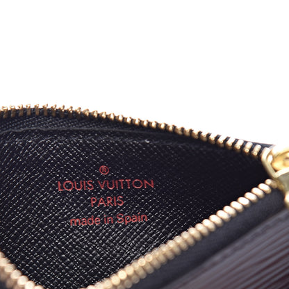 Louis Vuitton Epi Key Pouch Black 6 of 6