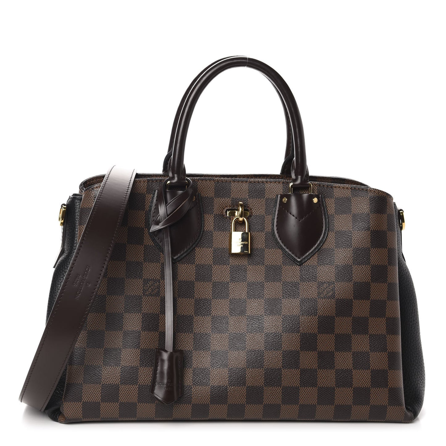 Cuir Taurillon Damier Ebene Normandy Black