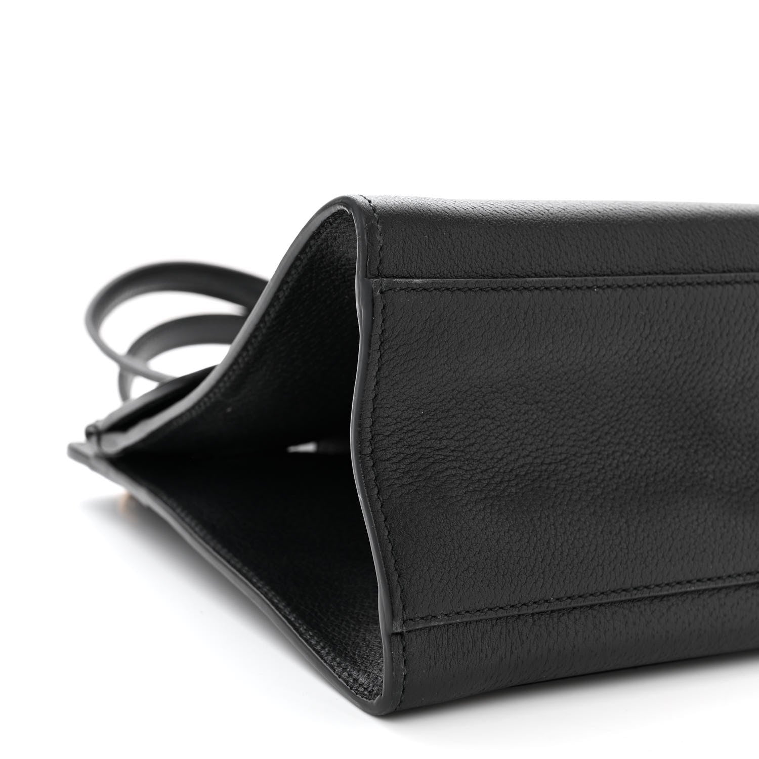 Gucci Grained Calfskin Web Crystal Butterfly Stripe Medium Totem Top Handle Bag Black 9 of 11