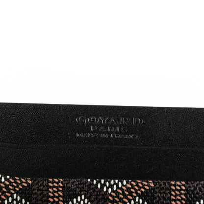 Goyard Goyardine Saint Sulpice Card Holder Black 5 of 6